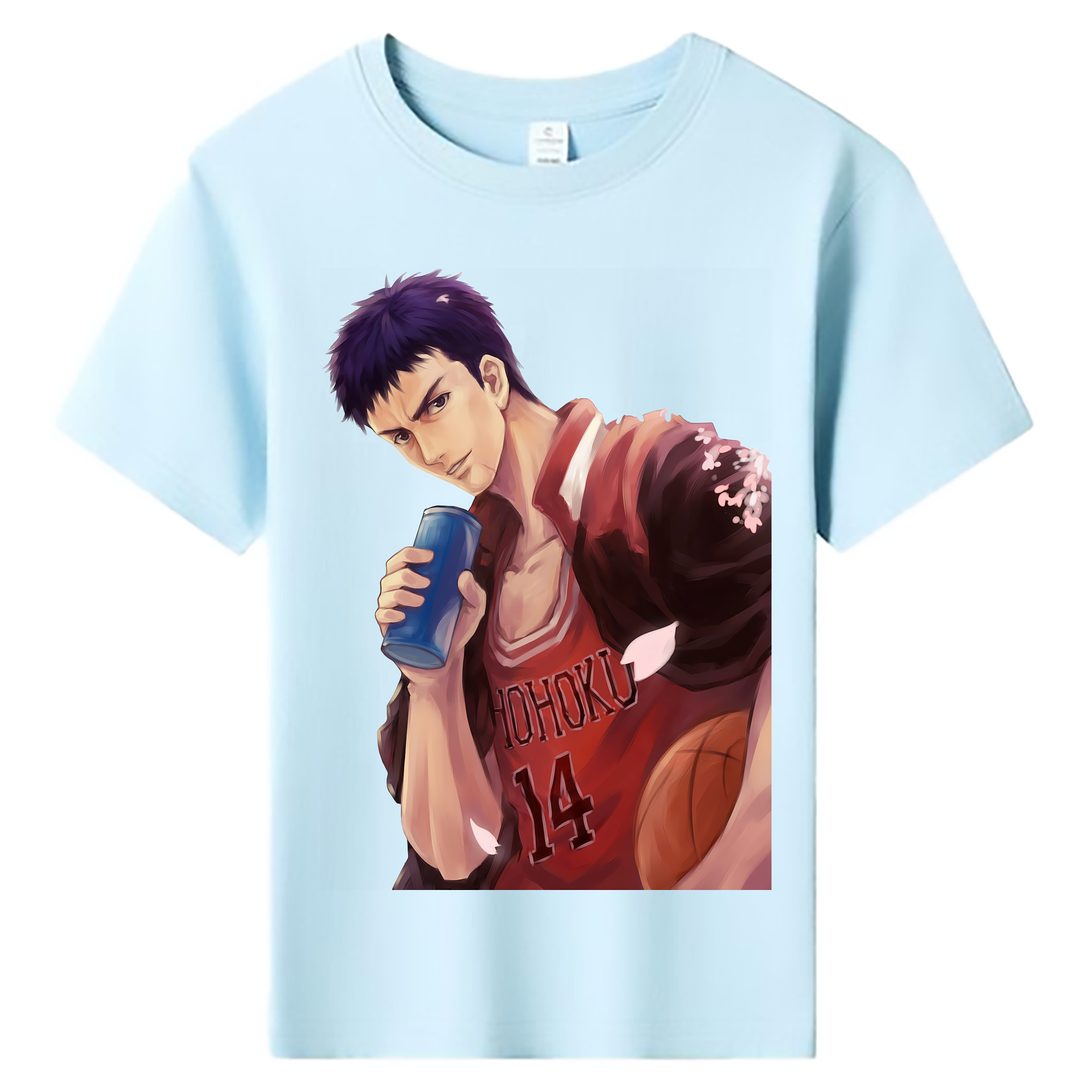 （画像用） SLAM DUNK／スラムダンク 綿100％キッズTシャツ（フロントプリント）